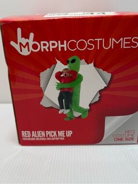 Morph Costumes Alien Pick Me up Inflatable Halloween Kids One Size